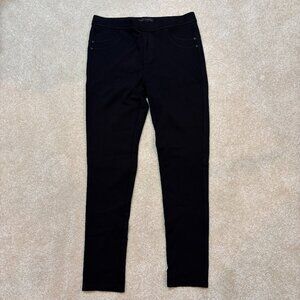 Sanctuary Grease Ponte‎ Leggings Pull On in Black - Size L